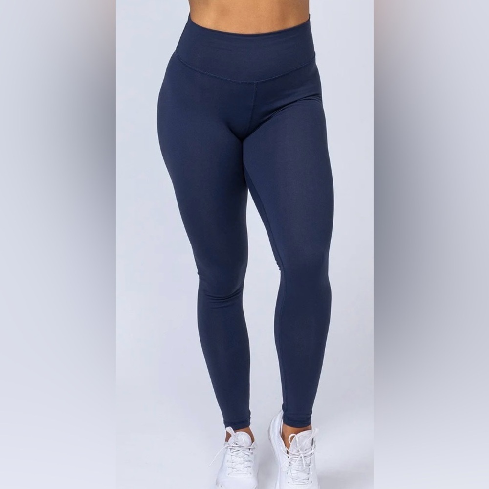 Tuff Athletics High-Waisted Full-Length Legging | Navy | M